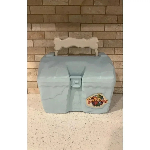 RARE FLINTSTONES LUNCH BOX THERMOS - Picture 2 of 11